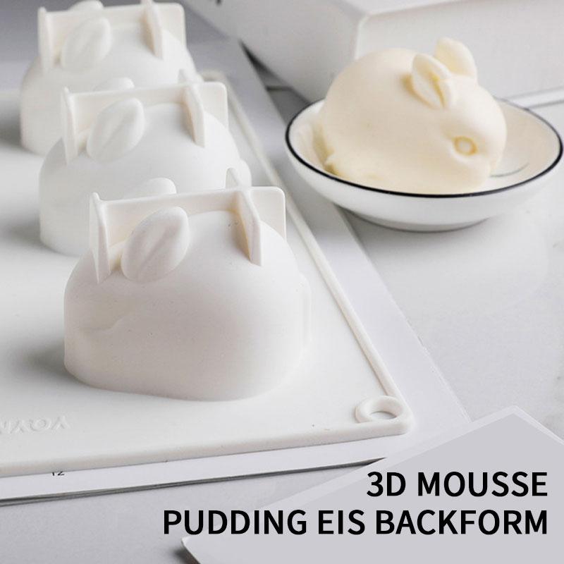 3D Mousse Pudding Ice Cream Mold kitchen Kitchen & Dining