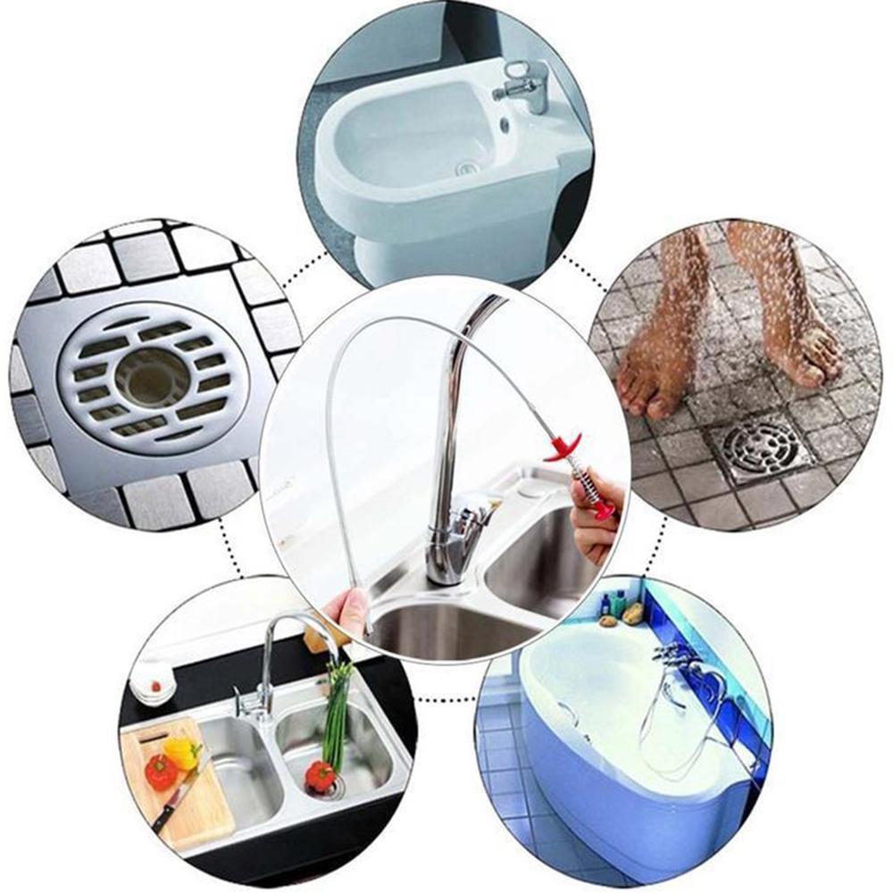 Kitchen Sink Sewer Cleaning Hook bathroom cleaning