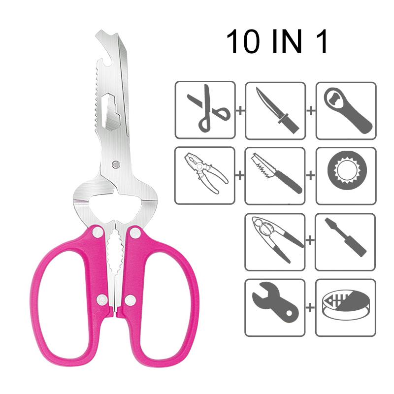 10 in 1 Detachable Scissors kitchen Kitchen & Dining