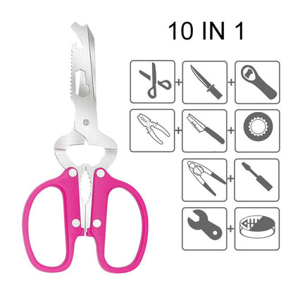 10 in 1 Detachable Scissors kitchen Kitchen & Dining