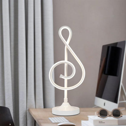 Musical Note Lamp Bedding smart home