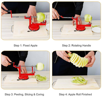 3-in-1 Apple Peeler Manual Rotation Kitchen & Dining Low stock refund_fee:1200