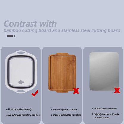 3-in-1 Multifunctional Foldable Cutting Board __stock:200 Kitchen & Dining refund_fee:1200