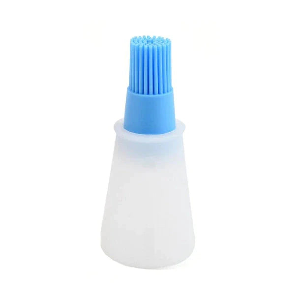 3-Pack: 2.2oz Silicone BBQ Oil Bottle Brush with Flat-Bottom Design Blue __stock:200 Kitchen & Dining refund_fee:800