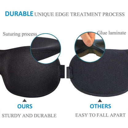 3-Pack: Blackout Eye Mask with Adjustable Strap __label2:BOGO 30% OFF __stock:100 Bedding refund_fee:800