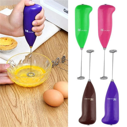 3-Pack: Electric Milk Frother Handheld Whisk __stock:200 Kitchen & Dining refund_fee:800 Warranty