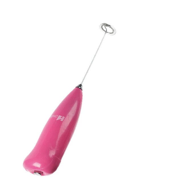 3-Pack: Electric Milk Frother Handheld Whisk Pink __stock:200 Kitchen & Dining refund_fee:800 Warranty