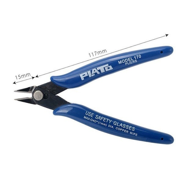 3-Pack: Mini Nose Cutting Plier __stock:200 Home Improvement refund_fee:800