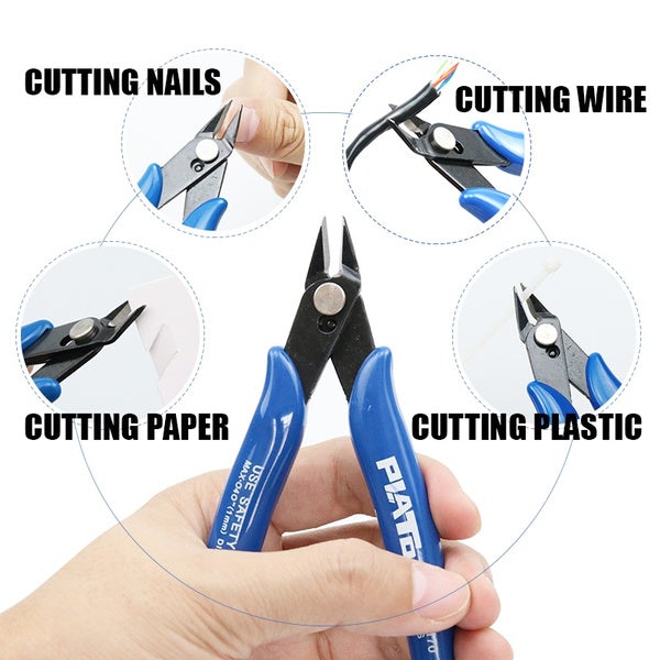 3-Pack: Mini Nose Cutting Plier __stock:200 Home Improvement refund_fee:800