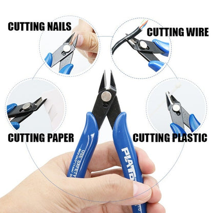 3-Pack: Mini Nose Cutting Plier __stock:200 Home Improvement refund_fee:800