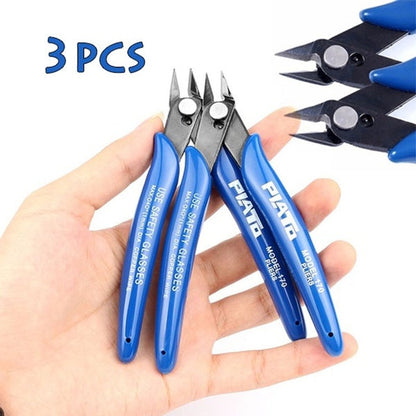 3-Pack: Mini Nose Cutting Plier __stock:200 Home Improvement refund_fee:800