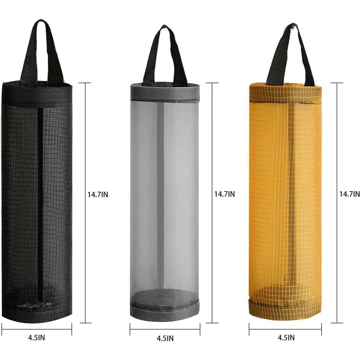 3-Pack: Plastic Mesh Grocery Bag Holder __stock:200 Kitchen & Dining refund_fee:800