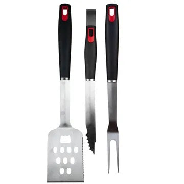 3-Pack: Stainless Steel Barbecue Tool Set __stock:500 Kitchen & Dining refund_fee:1200