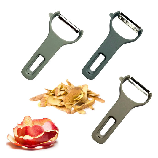 3-Pack: Stainless Steel Original Peelers for Potato, Vegetable and Fruits Kitchen Gadgets Kitchen & Dining refund_fee:800