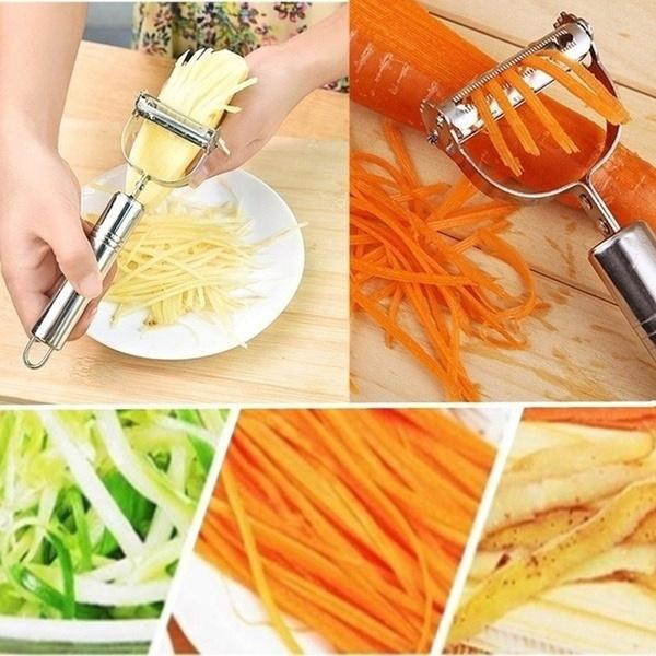 3-Pack: Stainless Steel Potato Cucumber Carrot Grater __stock:400 Kitchen & Dining refund_fee:800