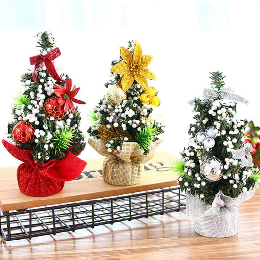 3-Pack: Tabletop Mini Christmas Tree Holiday Decor & Apparel refund_fee:800