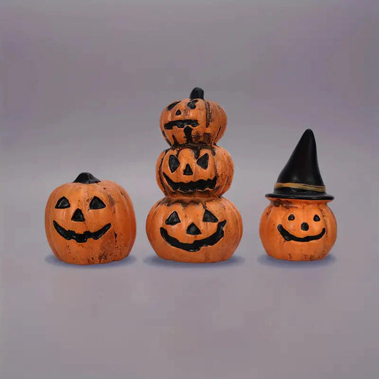 3-Piece: Halloween Pumpkin Decorations __stock:200 Holiday Decor & Apparel refund_fee:800