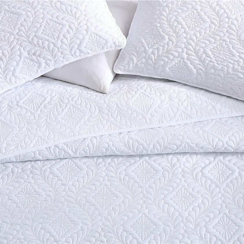 3-Piece: Ivy Bedspread Quilt Set __label2:BOGO 30% OFF __stock:200 Bedding refund_fee:1800