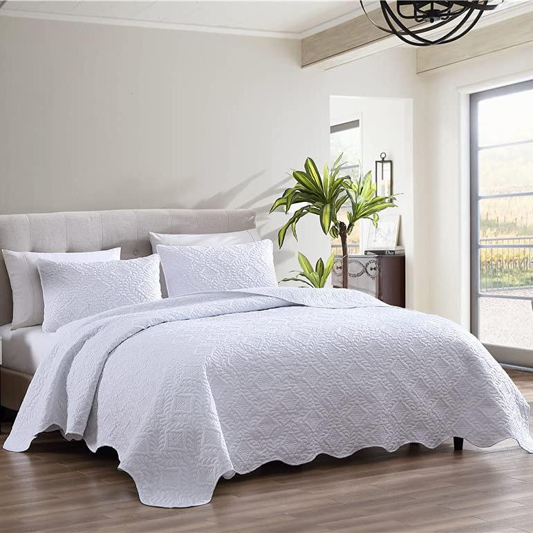 3-Piece: Ivy Bedspread Quilt Set __label2:BOGO 30% OFF __stock:200 Bedding refund_fee:1800