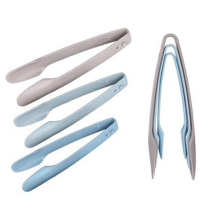 3-Piece: Non-Slip Multifunctional Food Tongs Clamps Cooking Kitchen Gadget __stock:800 Kitchen & Dining refund_fee:800