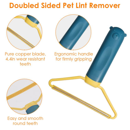 3-Piece: Portable Reusable Double Side Lint Remover __stock:50 Household Appliances Low stock refund_fee:800