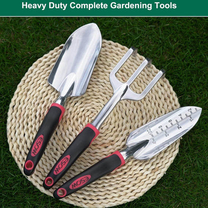 3-Piece Set: Cast-Aluminum Heavy Duty Gardening Kit Garden & Patio refund_fee:1200