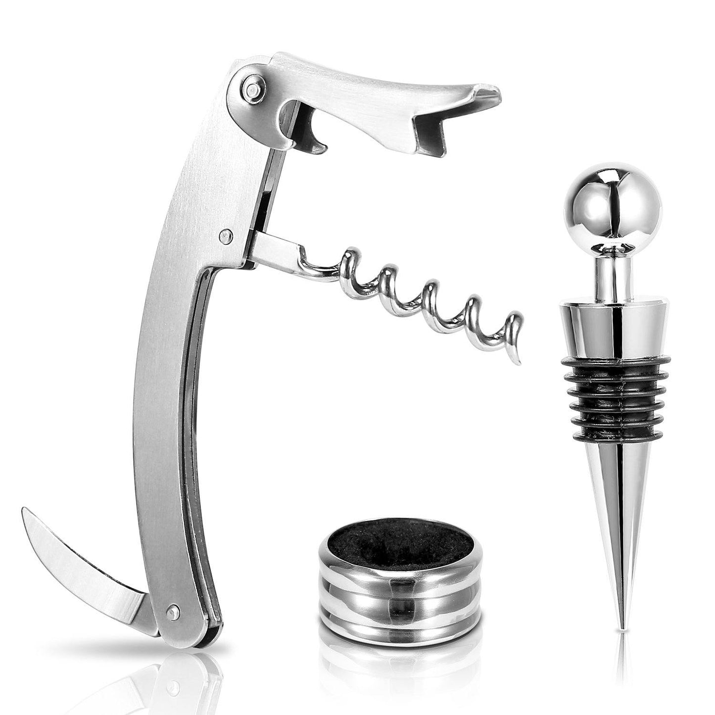 3-Piece Set: Corkscrew Bottle Opener Set __stock:600 Kitchen & Dining refund_fee:800