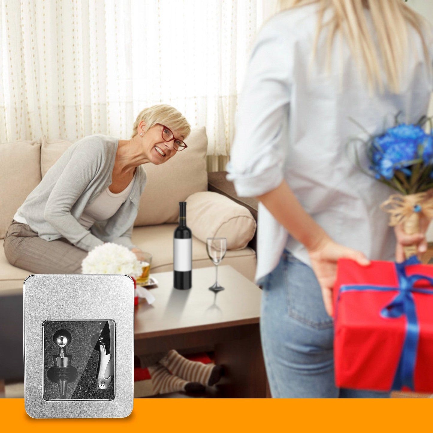 3-Piece Set: Corkscrew Bottle Opener Set __stock:600 Kitchen & Dining refund_fee:800