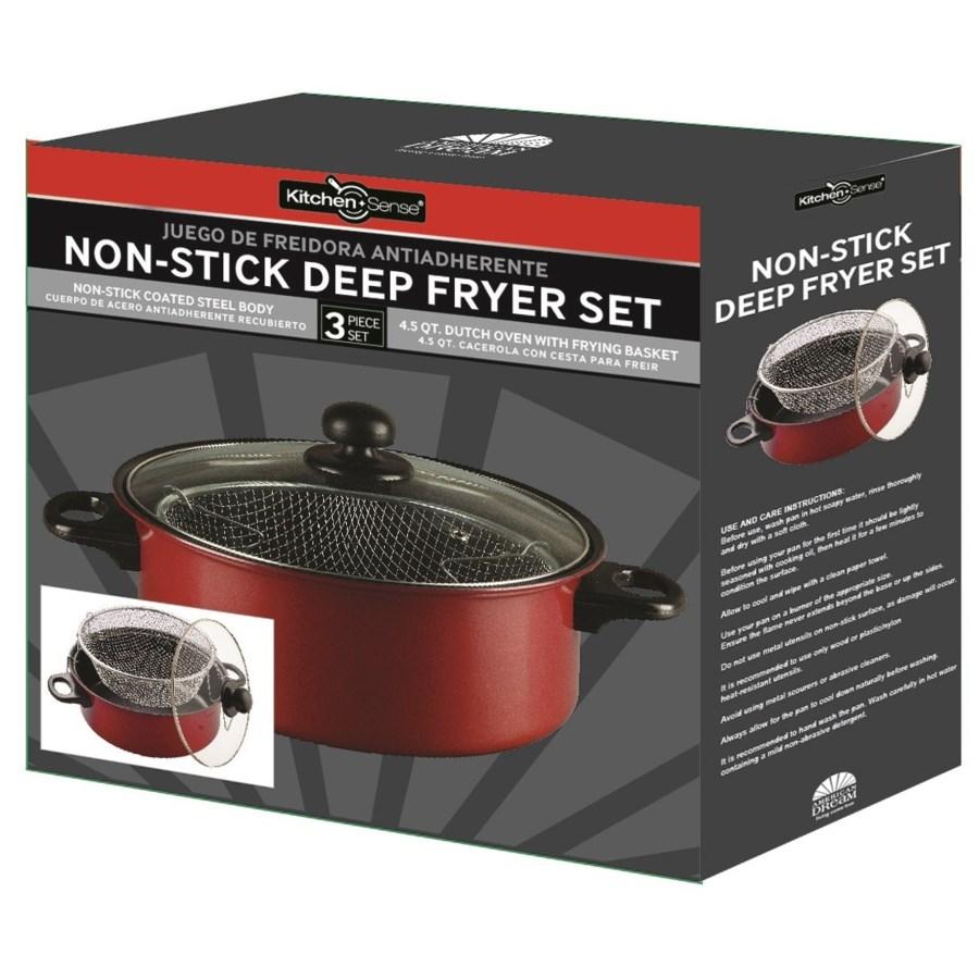 3-Piece Set: Deep Fryer Set Kitchen & Dining refund_fee:1200