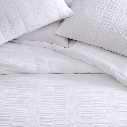 3-Piece Set: Elm Stripe Seersucker Bedding Collection __label2:BOGO 30% OFF __stock:250 Bedding refund_fee:1800