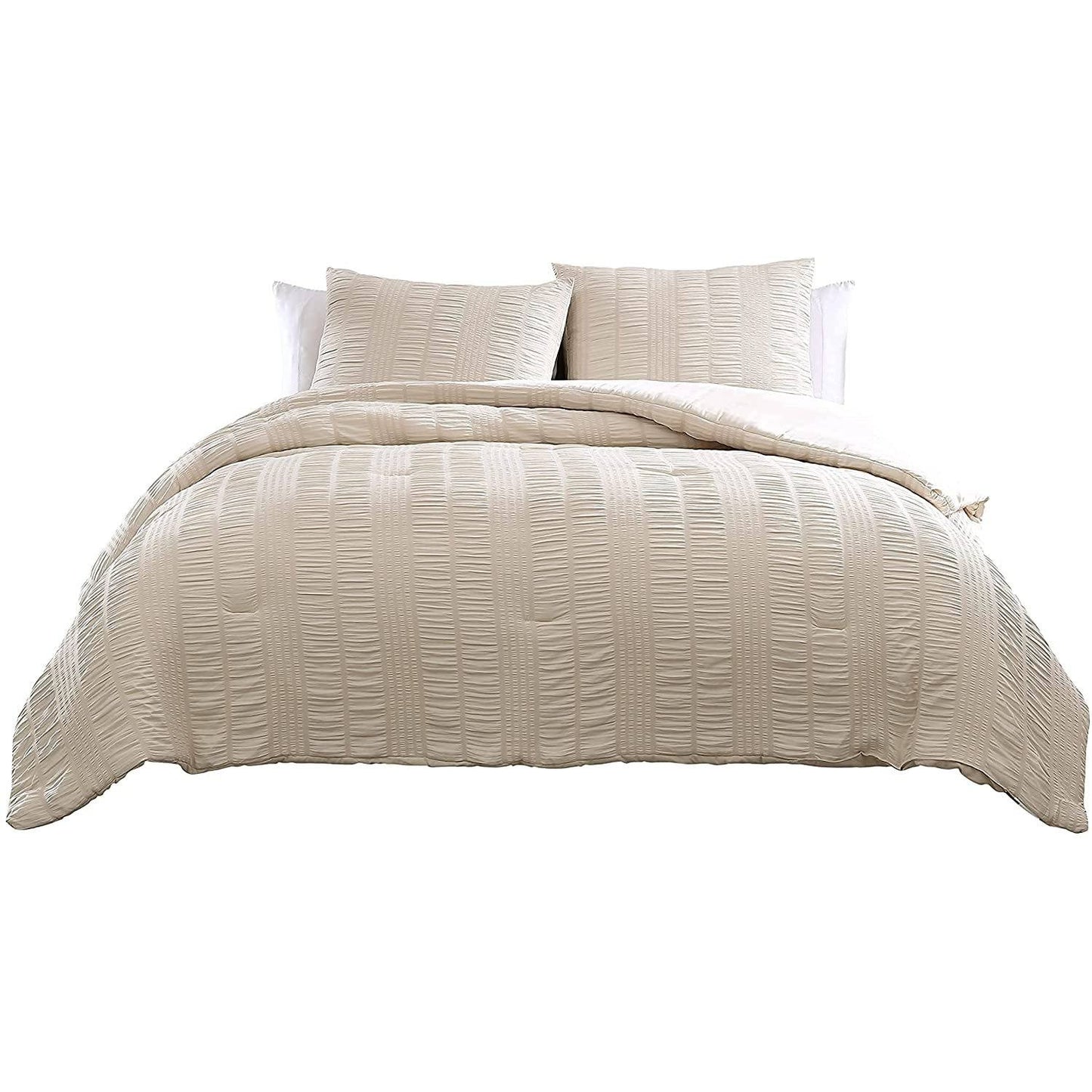 3-Piece Set: Elm Stripe Seersucker Bedding Collection __label2:BOGO 30% OFF __stock:250 Bedding refund_fee:1800