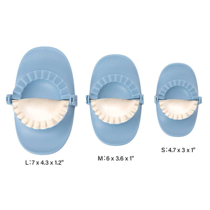 3-Piece Set: Perfect Dumpling Ravioli Empanadas Pie Pastry Maker Mold Dough Press __stock:1000 Kitchen & Dining refund_fee:800