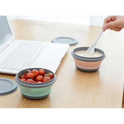 3-Pieces: Folding Camping Bowl Set __stock:200 Kitchen & Dining refund_fee:800