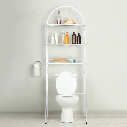 3 Shelf Over the Toilet Bathroom Space Saver __stock:200 Bath refund_fee:2200 show-color-swatches