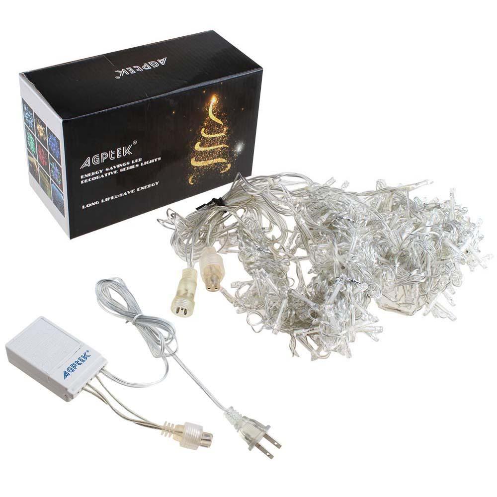 300 LED Blue Fairy String Light Curtain Light with Controller Holiday refund_fee:1200 String & Fairy Lights Warranty