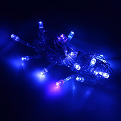 300 LED Blue Fairy String Light Curtain Light with Controller Holiday refund_fee:1200 String & Fairy Lights Warranty