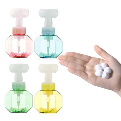 300 ML Flower Shape Liquid Soap Dispenser __stock:200 Bath refund_fee:800