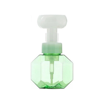 300 ML Flower Shape Liquid Soap Dispenser Green __stock:200 Bath refund_fee:800