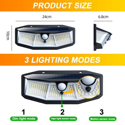 308 LED Solar Outdoor Lights Outdoor Lighting refund_fee:1200 Warranty