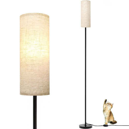 3200K Warm Yellow Light Modern Standing Lamp with Foot Switch 6W Bulb __stock:50 Indoor Lighting refund_fee:1800 Warranty