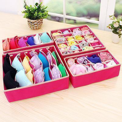 Foldable Closet Underwear Organizer(4 pics/1 Set) Closet & Storage storage