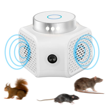 360° Ultrasonic Rodent Chaser Electronic Plug-in Mouse Control __stock:50 Pest Control refund_fee:1200 Warranty