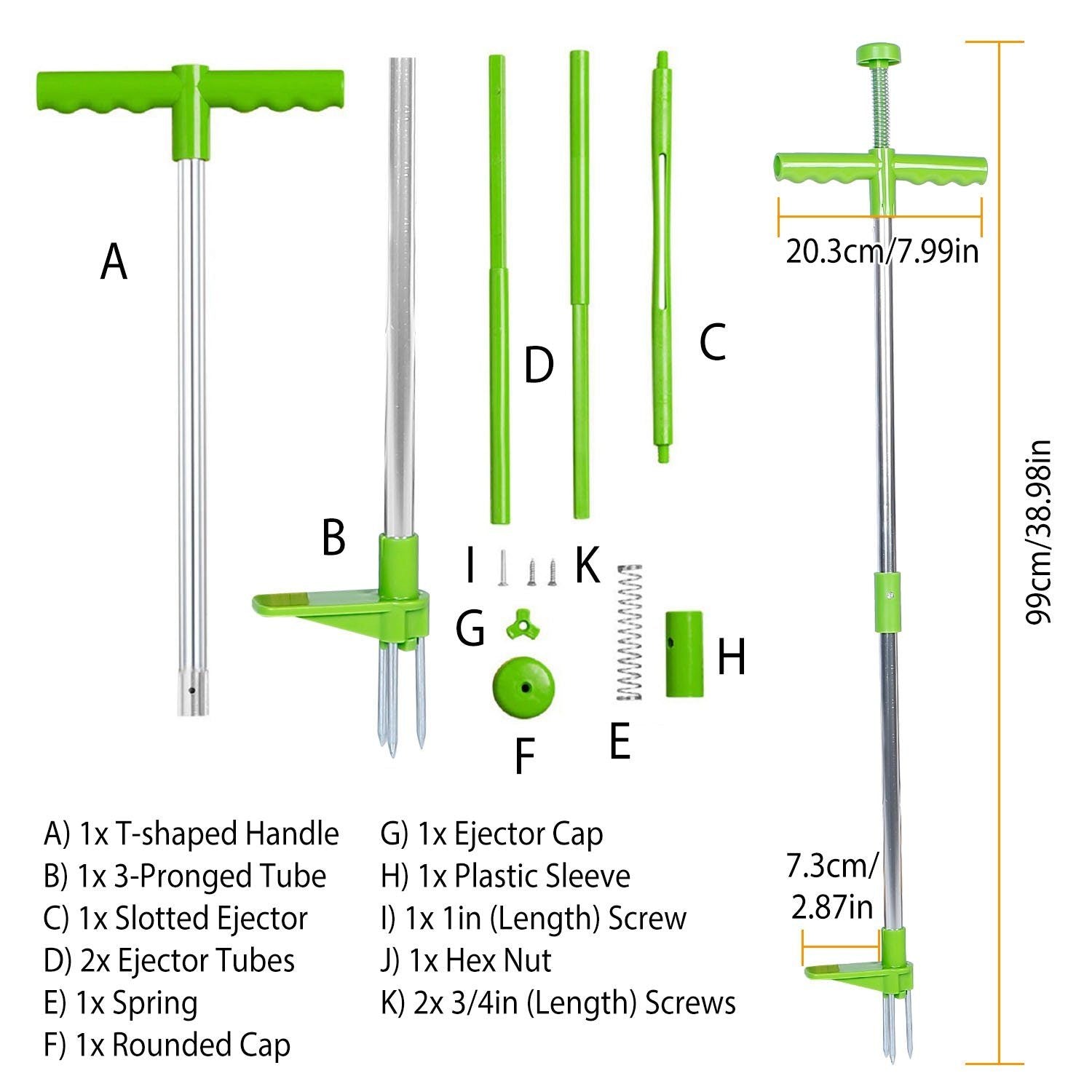 38.98" Weed Puller Twister Stand Up Root Removal Garden & Patio refund_fee:1200