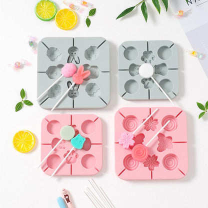 Silicone Moulds for Lollipop Candy kitchen Kitchen & Dining