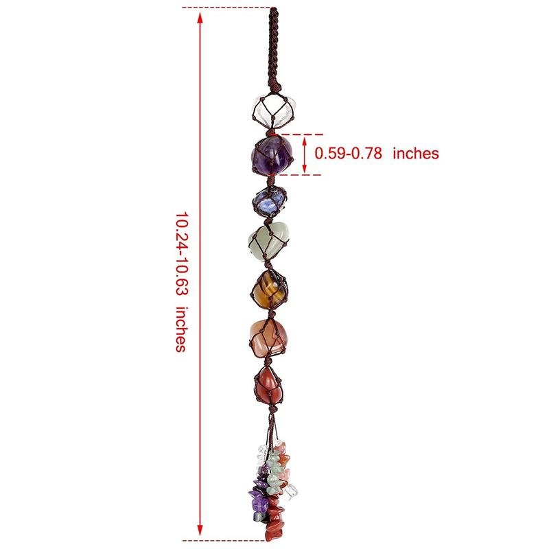 Irregular Gemstone Hanging Ornament Bedding car decoration gifts