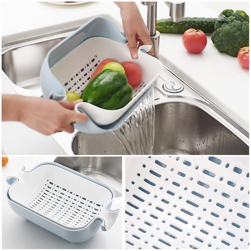 3 in 1 Water Saving Balanced Colander kitchen Kitchen & Dining