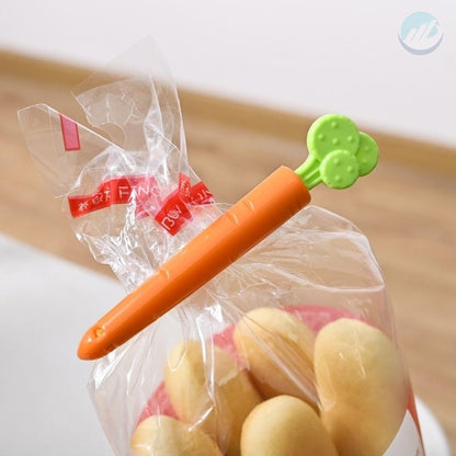 Carrot Food bag sealing clip, 5 PCs kitchen Kitchen & Dining storage