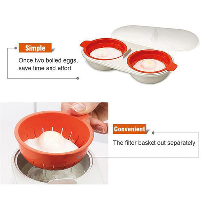 Portable egg cooker for microwave kitchen Kitchen & Dining