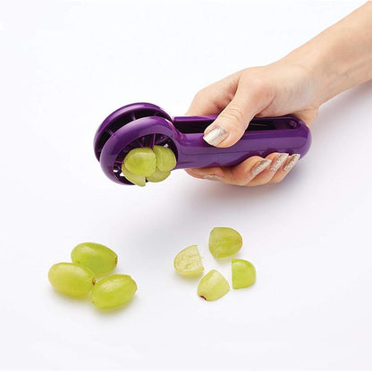 Grape Slicer Purple kitchen Kitchen & Dining