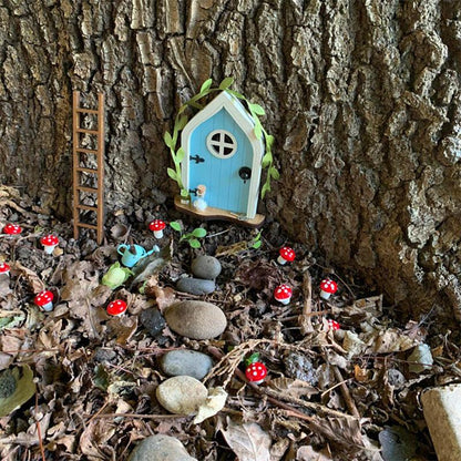 Fairy Tale Scene - Mini Elf Door decoration Garden & Patio